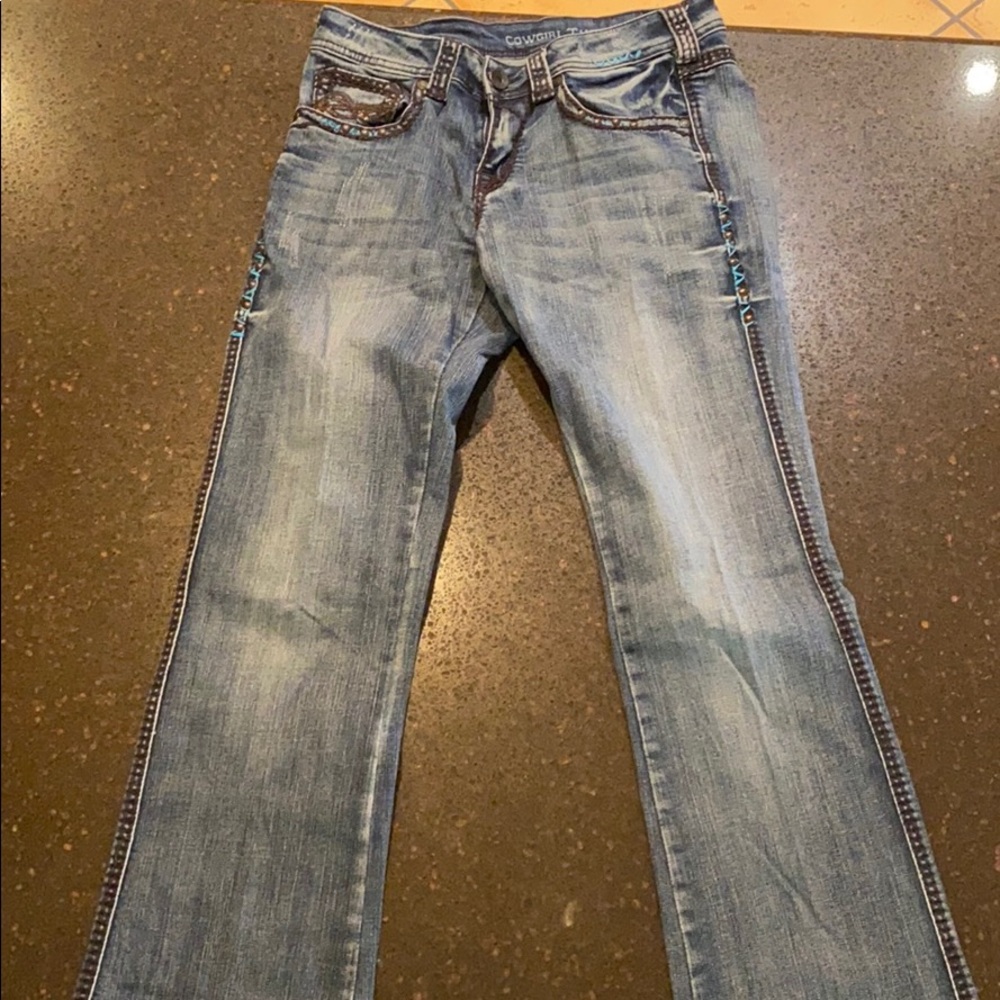 Women’s Cowgirl Tuff Jeans 27x35
